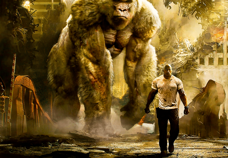 King Kong møter The Rock