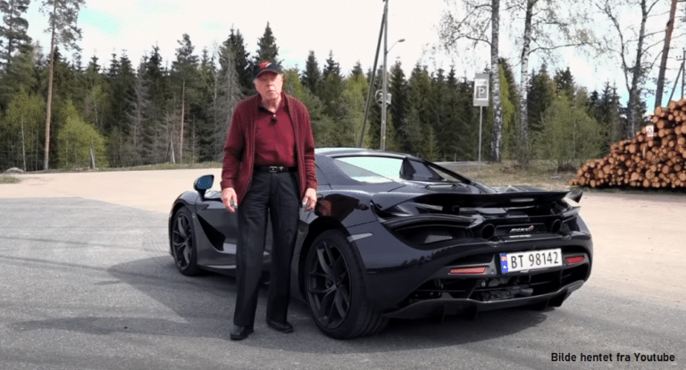 Norske Henry (78) kjøpte superbil med 700 hestekrefter til 4,3 millioner
